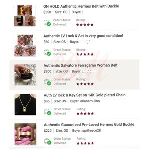 Buy with CONFIDENCE at my closet or website